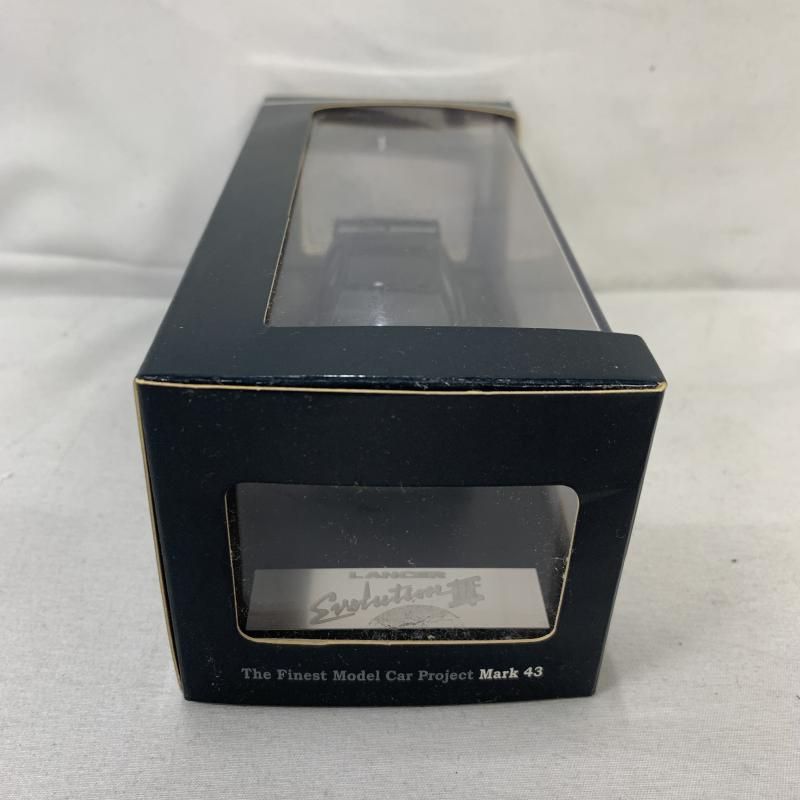 中古】1/43 ﾎﾟｽﾄﾎﾋﾞｰ 三菱 ﾗﾝｻｰ GSR Evolution III (CE9A) ｶｽﾀﾑ