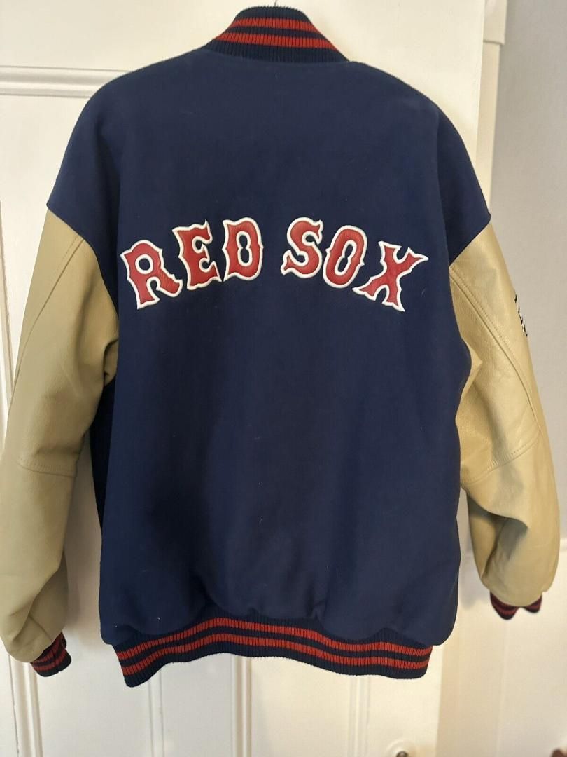 ☆優勝記念モデル☆ BOSTON RED SOX NIKE LETTERMAN JACKET レッド 