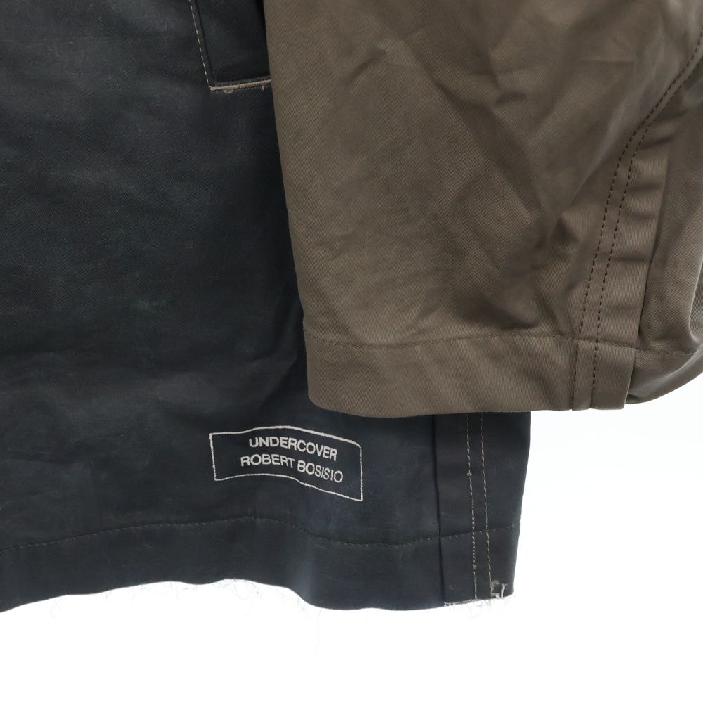 UNDERCOVER (アンダーカバー) 25SS 総柄コットンギャバショートコート