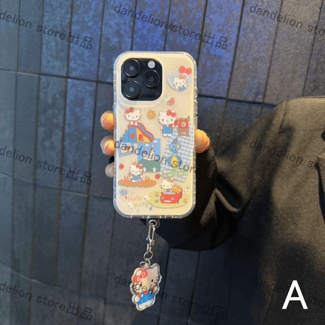 キティ labubu iPhone16Proケース 4点セット : iPhone16Proケース