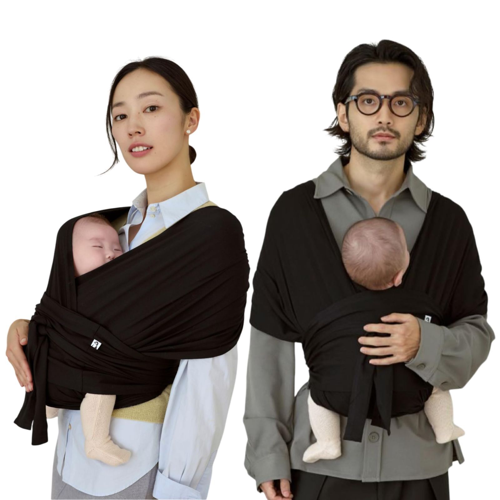 新品 【ヘッドサポート入り】コニー抱っこ紐 FLEX サイズ調節 SoftBreeze (Konny) ママパパ兼用 ベビー スリング ラップ 新生児~20kg 国際安全認証取得 赤ちゃん 寝かしつけ 出産祝い ギフト 収納袋