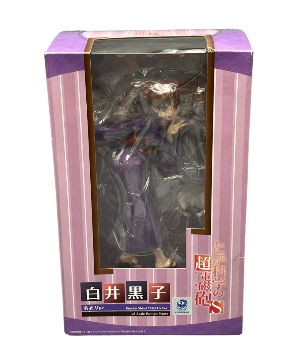 白井黒子　浴衣ver. フィギュア　とある化学の超電磁砲S 1/8スケール Amazon.co.jp: とある科学の超電磁砲S 白井黒子 浴衣Ver. 1/8