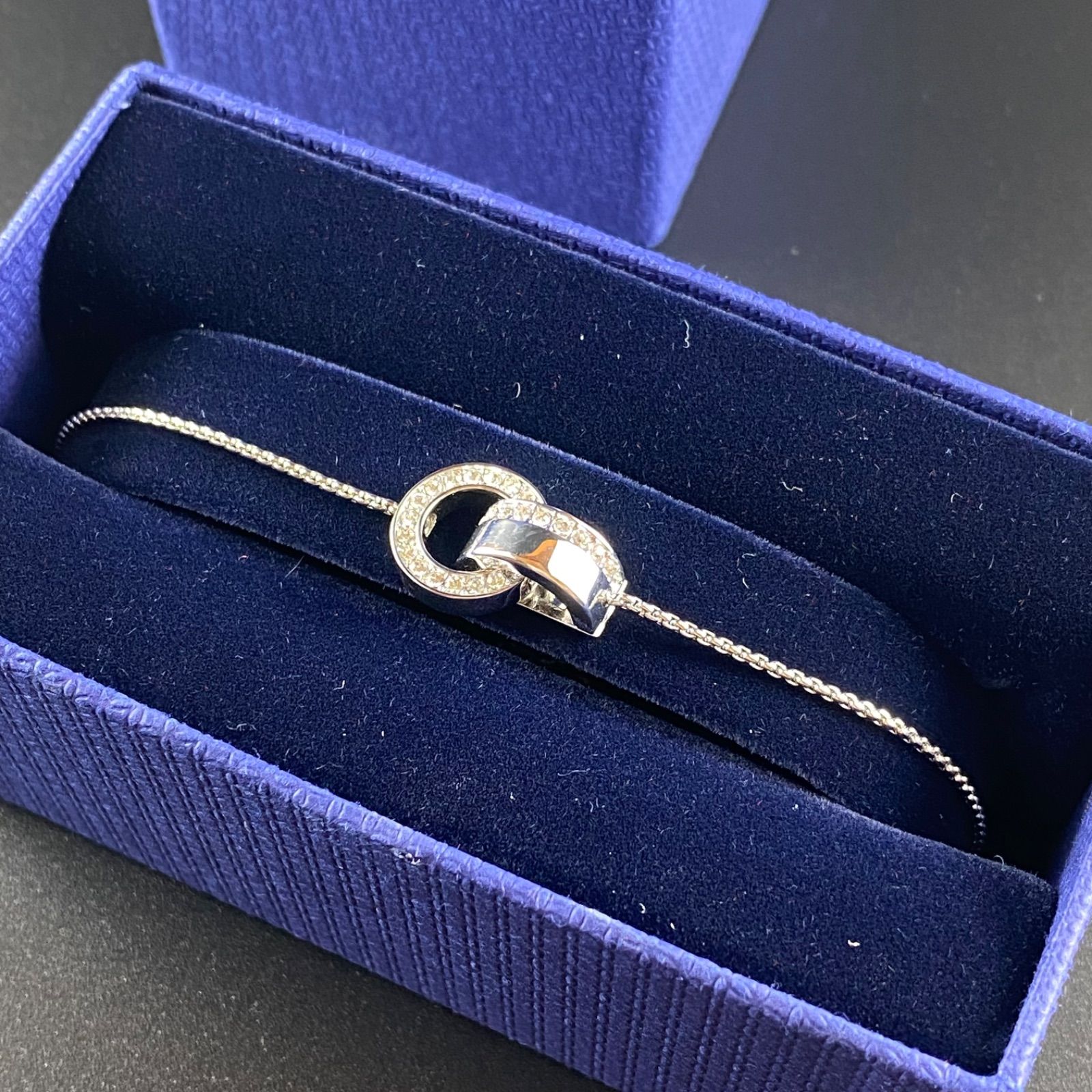 スワロフスキー Hollow ブレスレット 訳あり】スワロフスキー SWAROVSKI HOLLOW ブレスレット