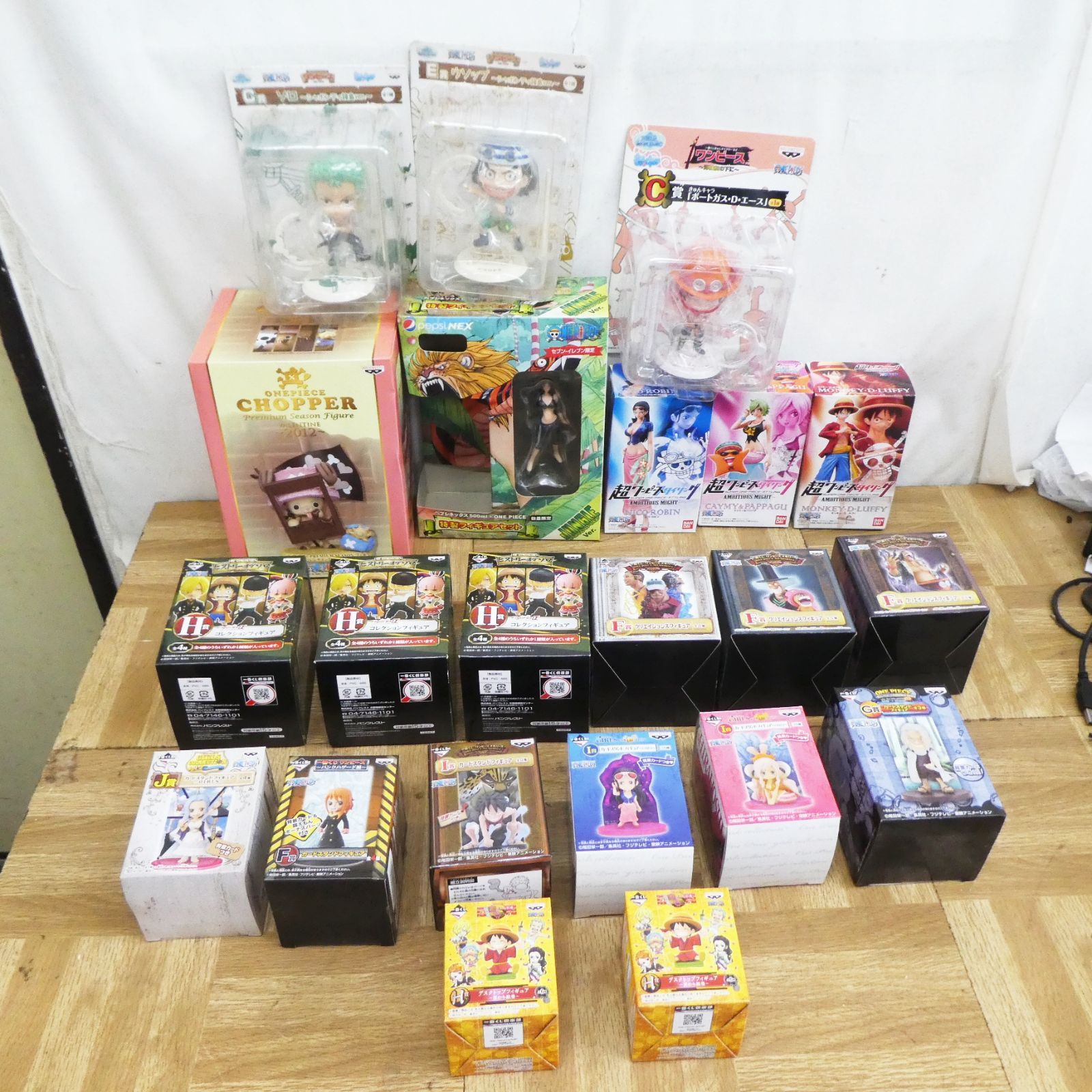 R088【未開封】ワンピース 一番くじなど フィギュア 22体 まとめ売り 