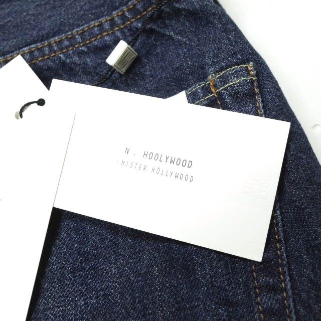 新品 N.HOOLYWOOD x MADNESS エヌハリウッド ミスターハリウッド マッドネス 23AW 別注 日本製 DENIM PANTS  12.1oz セルビッチデニムパンツ NHMDNS-018pieces 40 BLUE ジーンズ ジップフライ - メルカリ