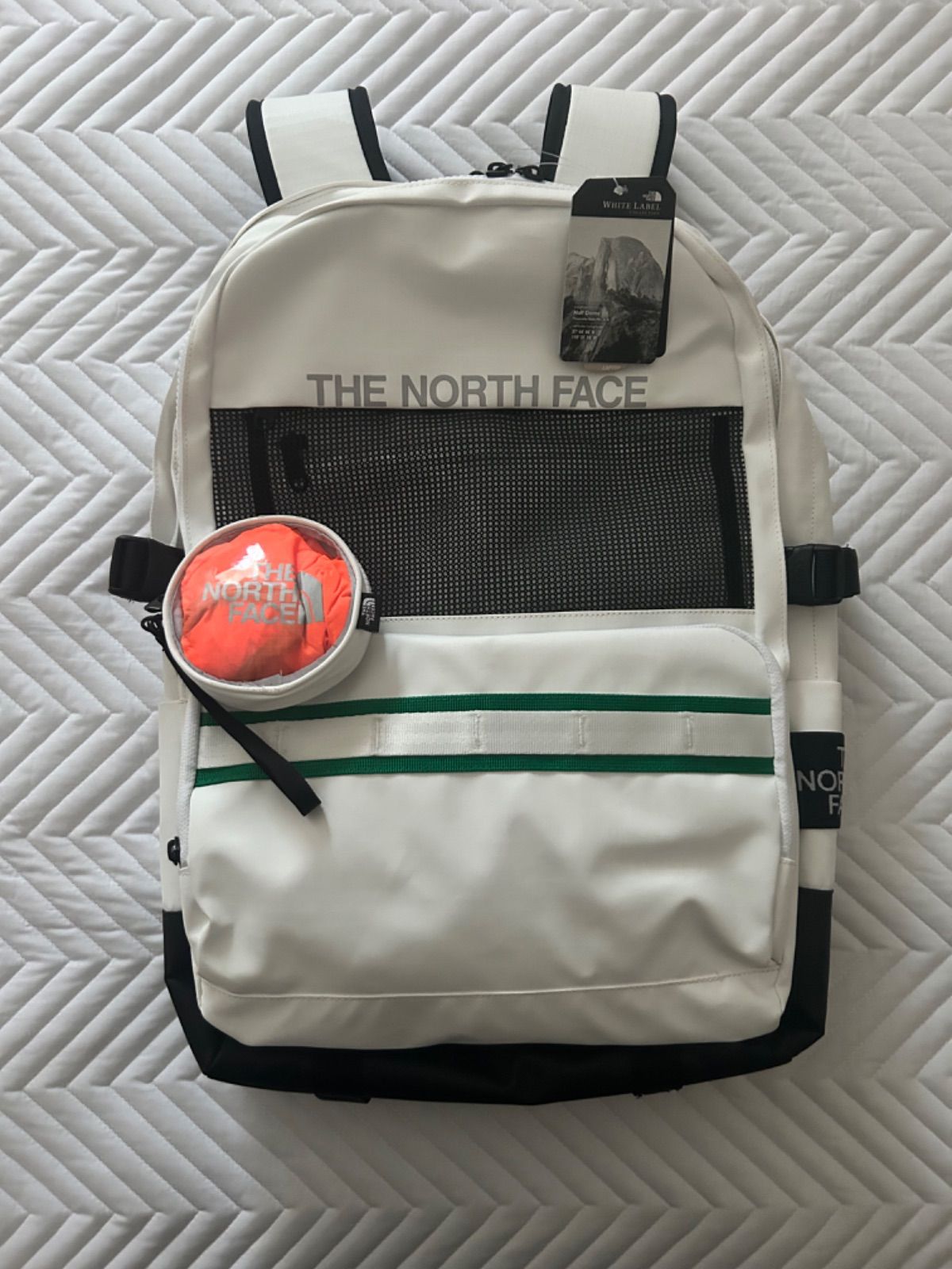 ノースフェイス バックパック レインカバー トートバッグ付き リュック 25L 海外限定モデル THE NORTH FACE WHITE LABEL  WL DOING BACKPACK