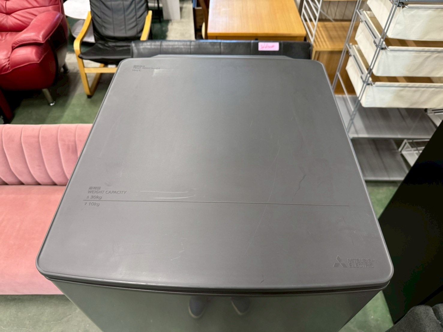 大阪送料無料☆3か月保障付き☆冷蔵庫☆三菱☆2ドア☆2024年☆MR-P15J