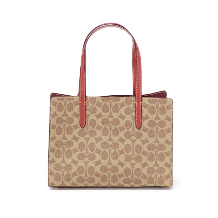 コーチ COACH カーター キャリーオール 28 PVC / レザー シグネチャー