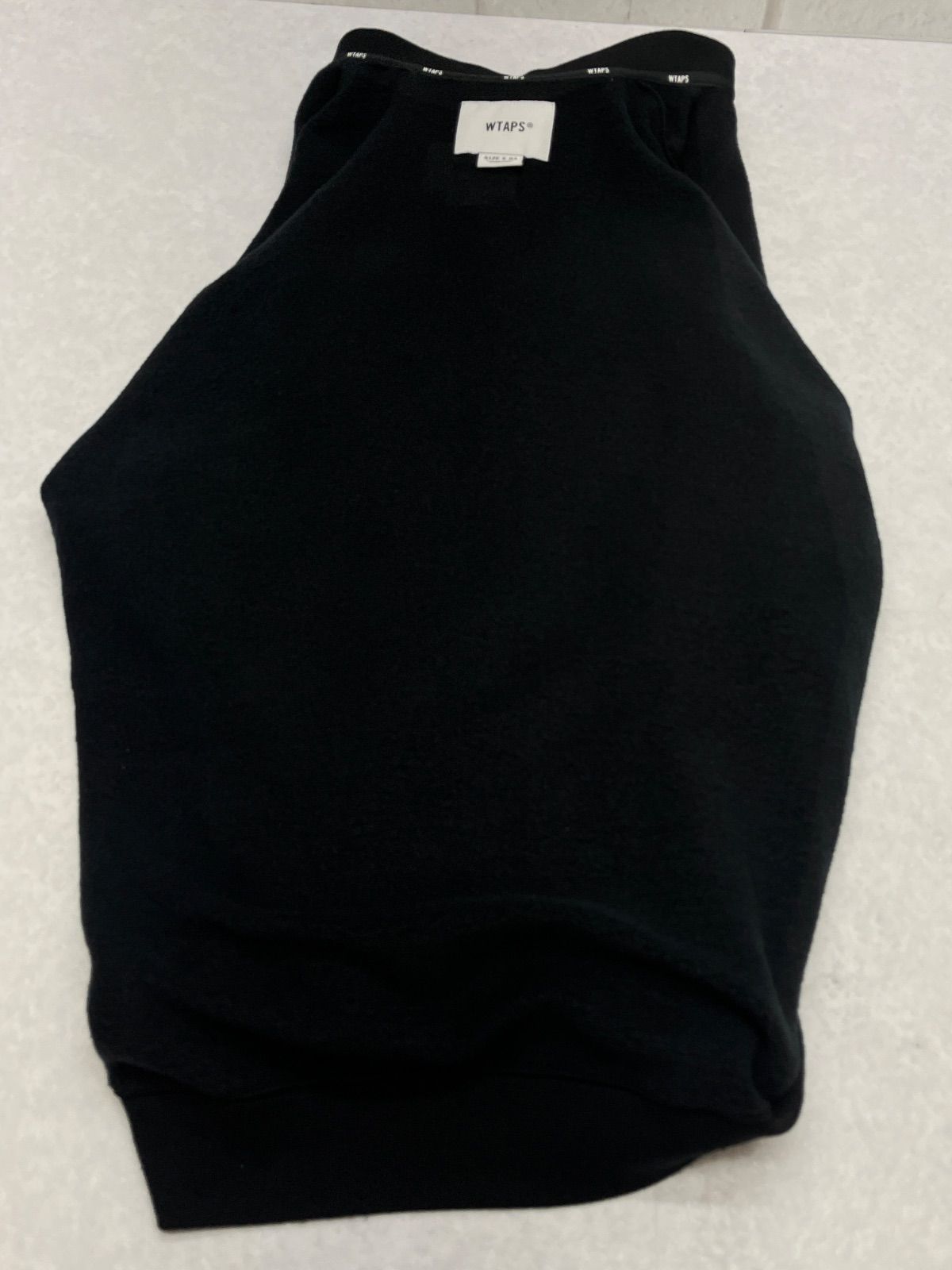 WTAPS ダブルタップス DEPST01 SWEATER CTPL Half Zip Sweat Shirt ブラック X(03)