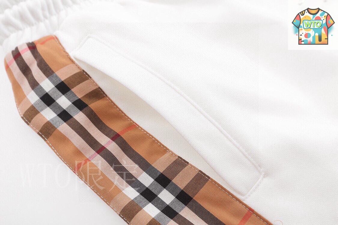 ss サイドチェックカップル綿ショーツ