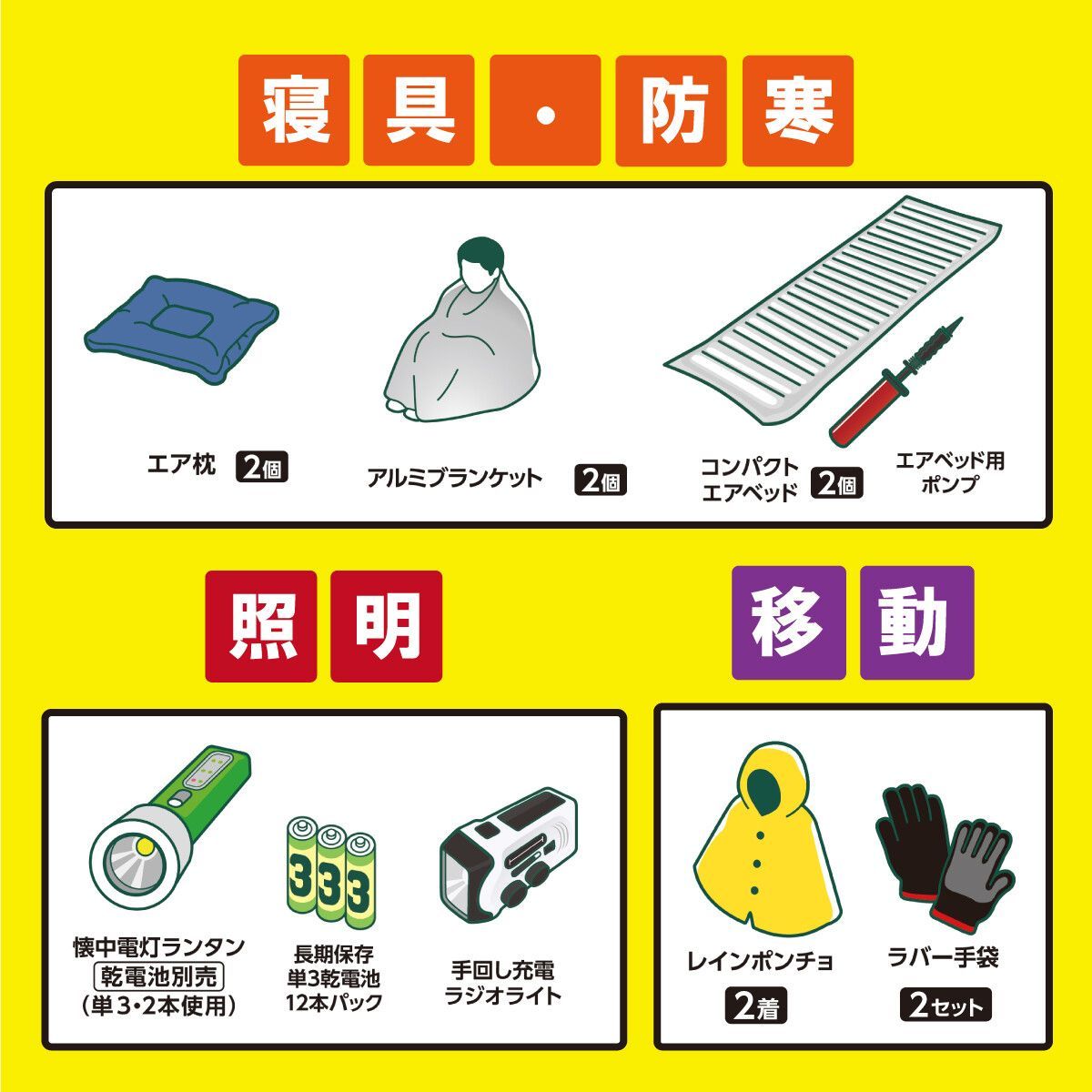 防災用品