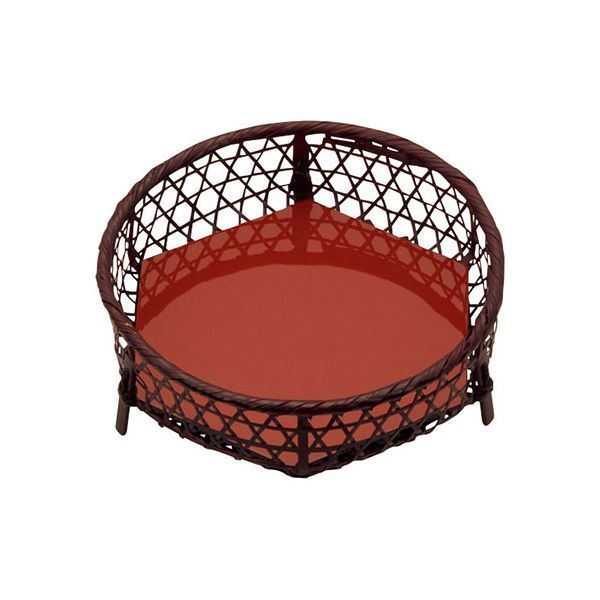 ヤマコー 用美 業務用 卓盛篭 塗板付 八寸 yamaco24611