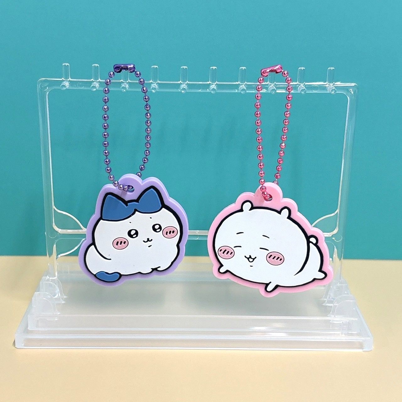 f105【新品・未使用品】ちいかわ ラバーキーチェーン5 全4種