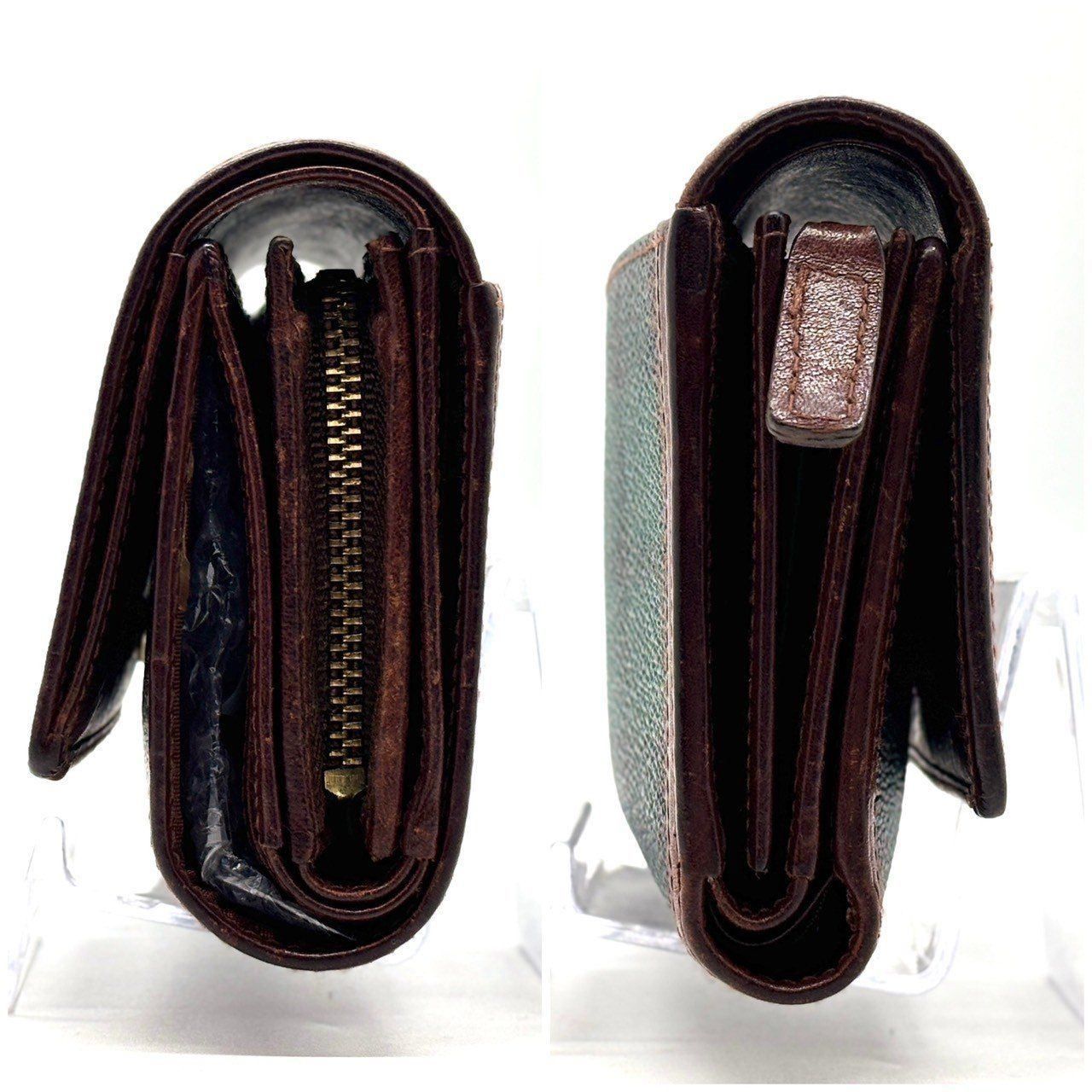 Ralph Lauren チェック柄 レザーケース Ralph Lauren チェック柄