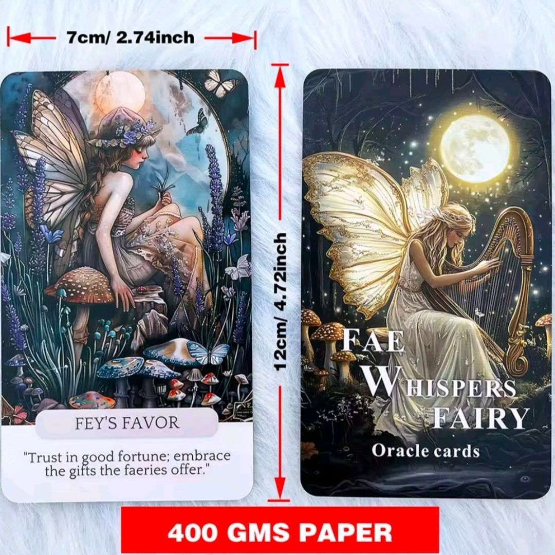 新品】ウィスパーズフェアリーオラクルカード 54 枚 カード12cm×7 cm