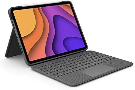ロジクール Logicool iPad Air 2025 第5世代 2020 第4世代 対応 トラックパッド付き キーボードケース Smart Connector 接続 Folio Touch iK1094BKA 日本語配列 薄型 バック