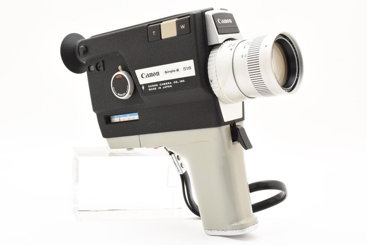 現状動作品 アウトレット Canon Single-8 518 ケース付き AA3888#100