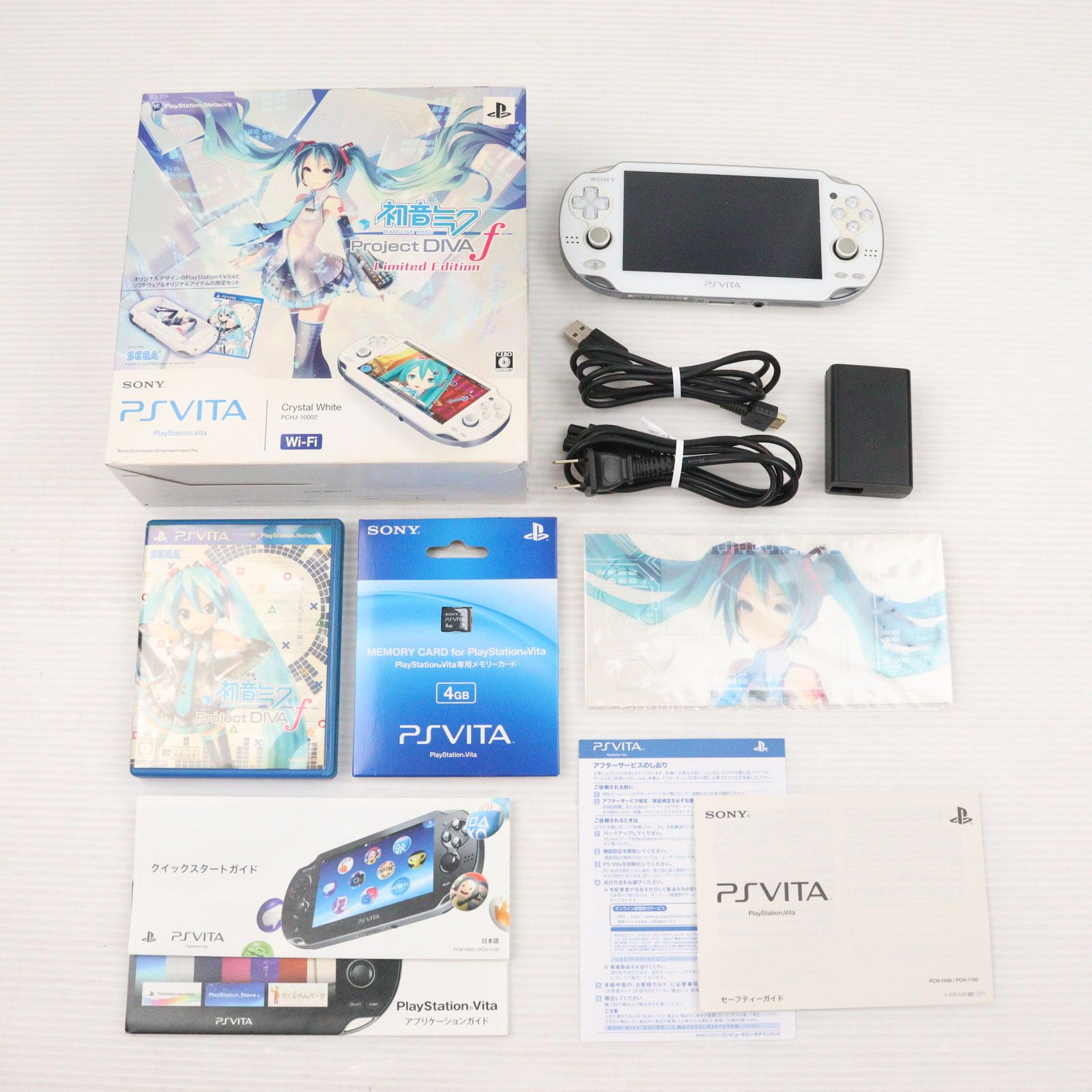 PSVITA PCH-1000 Wi-Fiモデル 限定初音ミクオリジナルデザイン