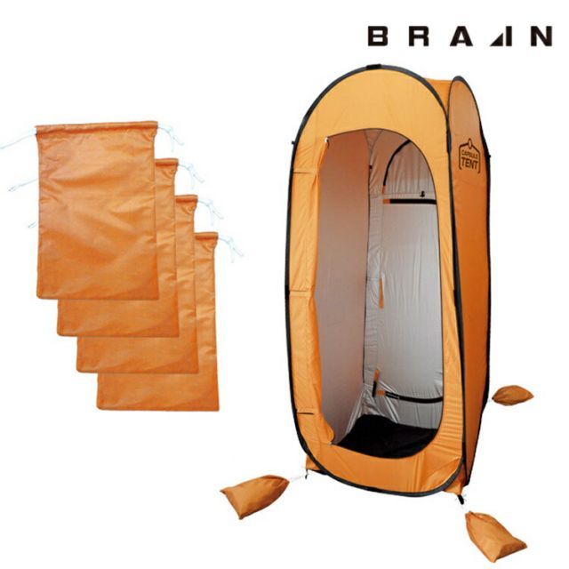 BR-988-SF BRAIN カプセルテント単体 砂袋4袋付 防災 災害 非常 非常時 対策 備蓄 台風 地震 暴風 災害用 対策 避難 グッズ 避難用