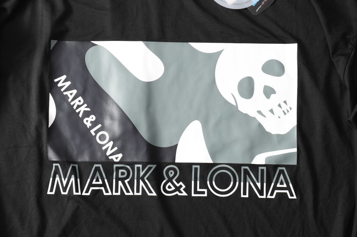 正規☆MARK&LONA マーク＆ロナ モックネックシャツ46 Cray Mock 
