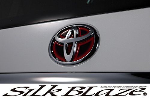 SILKBLAZE(シルクブレイズ) ヒートレッドエンブレムシート 170系クラウン ブラックベース HRO-T19BK