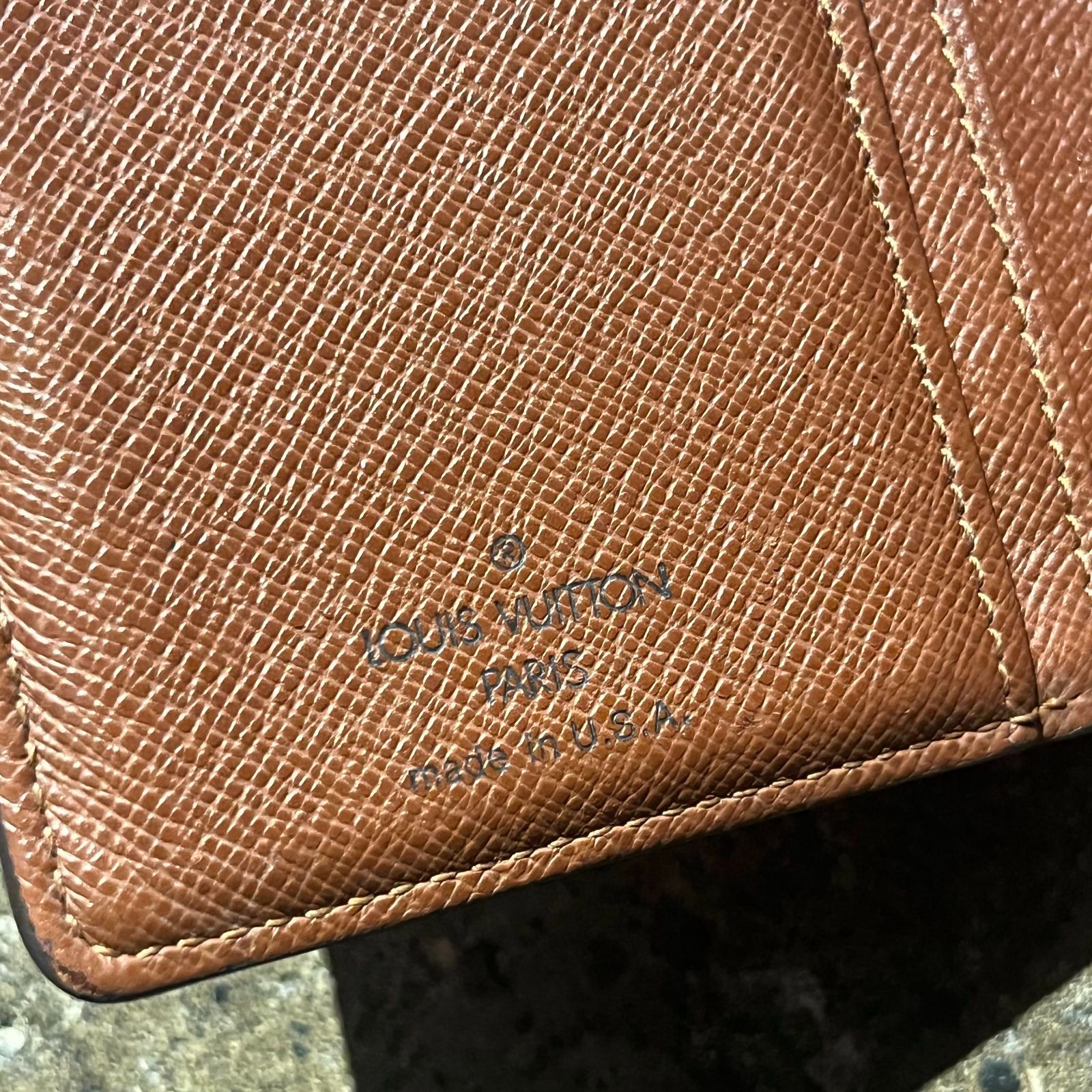 LOUIS VUITTON ボルトフォイユ ヴィエノワ モノグラム USA製