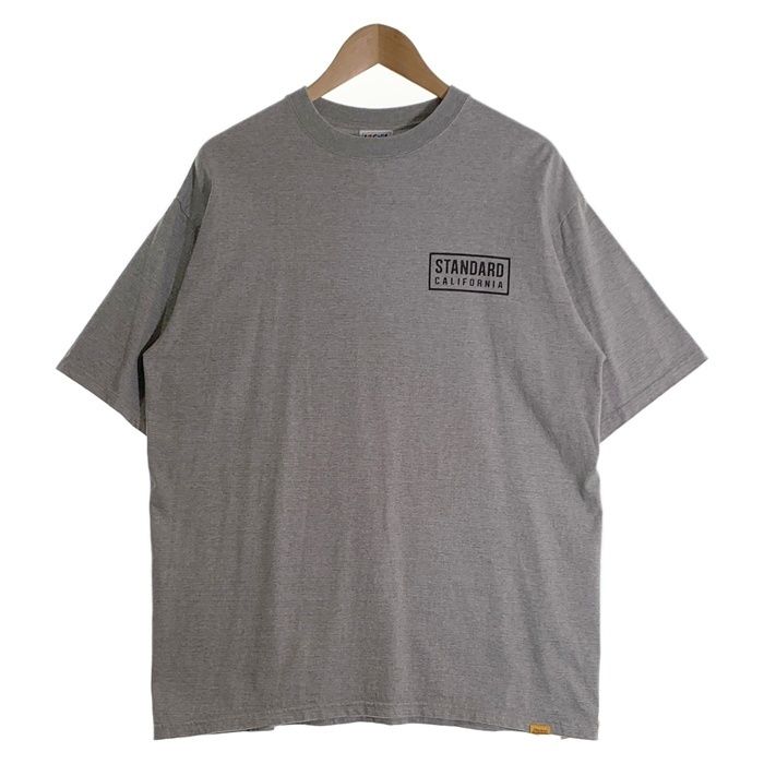 週末限定値下げ　STANDARD CALIFORNIA 半袖シャツ　サイズXL Jeff for SD US Cotton Logo T : STANDARD CALIFORNIA OFFICIAL