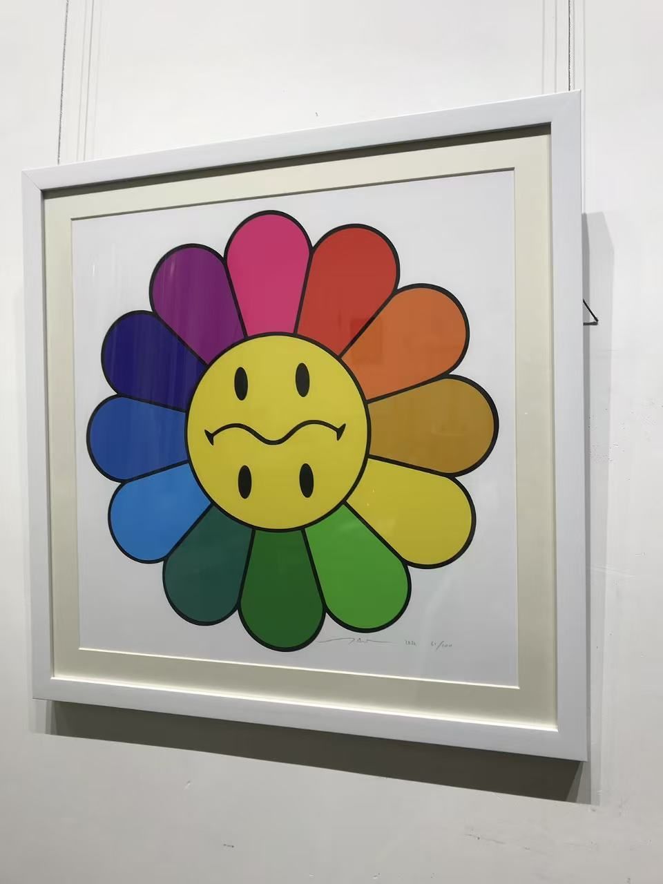 村上隆 レインボースマイリー Takashi Murakami Kaikai Kiki Rainbow Smiley 村上隆