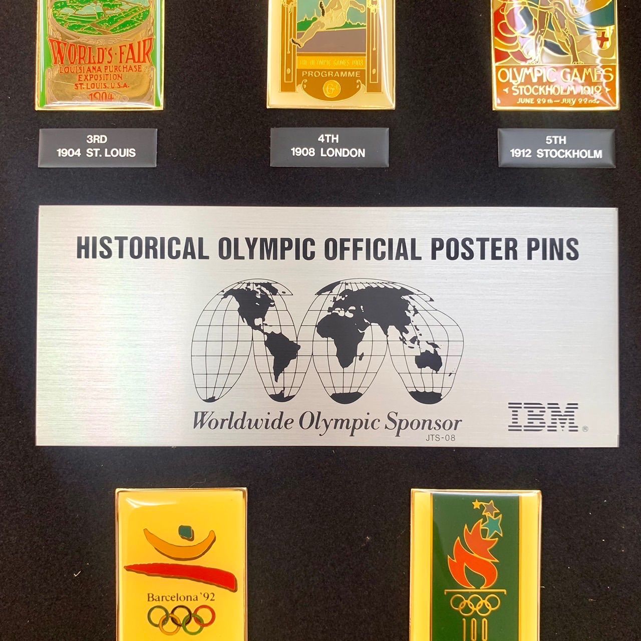 超レア希少品⭐️ピンバッジセット】 オリンピック 歴代 開催国 ピンバッジ 1896アテネ〜1988ソウル HISTORICAL OLYMPIC  OFFICIAL POSTER PINS ☆IBM 45×33mmピン24個セット （AYA） - メルカリ