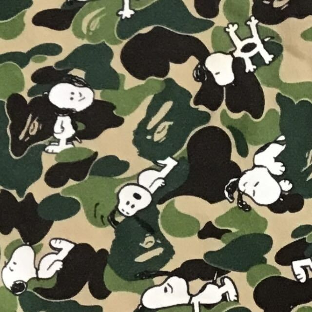 SNOOPY × BAPE ABC camo スウェット ハーフパンツ Sサイズ a bathing ape BAPE ショーツ shorts  スヌーピー エイプ ベイプ 迷彩 - メルカリ