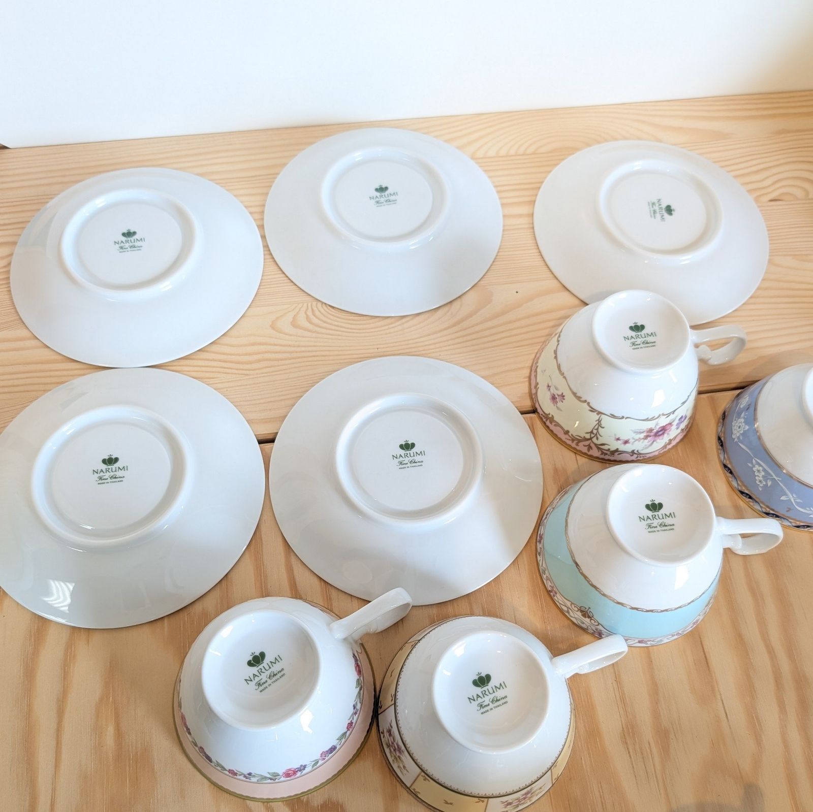 NARUMI ナルミ アソート フローラルブティック 5客セット カップ