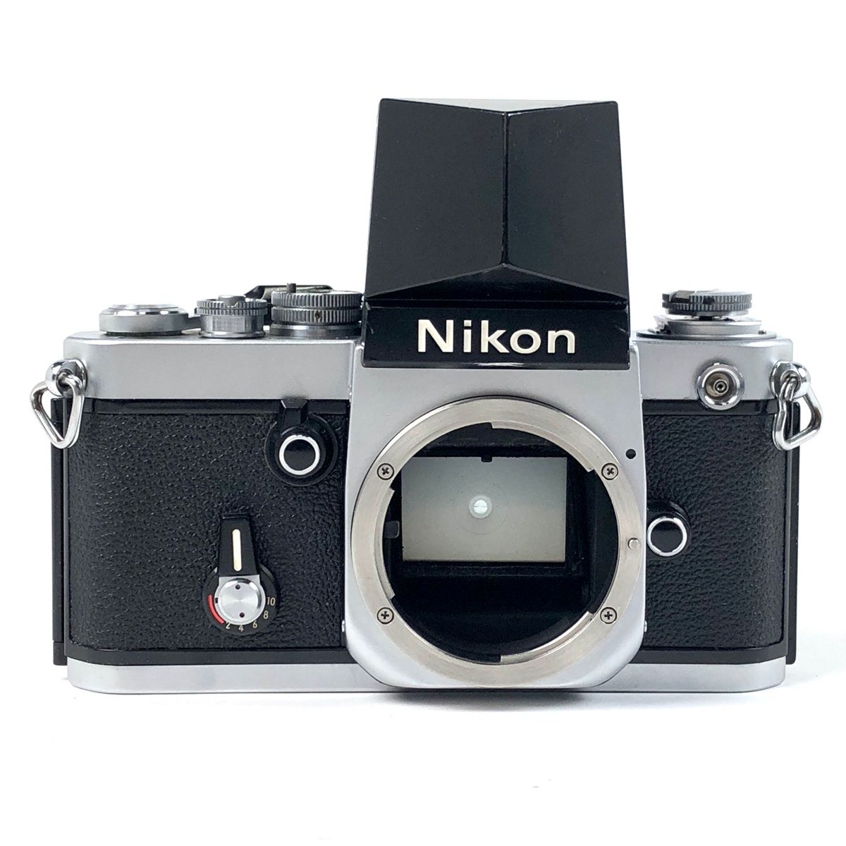 ニコン Nikon F2 シルバー ボディ DA-1 アクションファインダー付 フィルム マニュアルフォーカス 一眼レフカメラ 【中古】