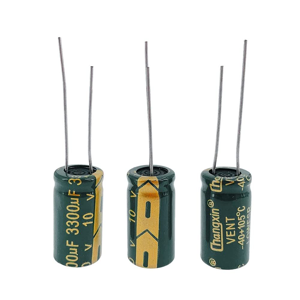 新品 PENGLIN 10個 電解コンデンサ アルミ電解コンデンサ 10V
