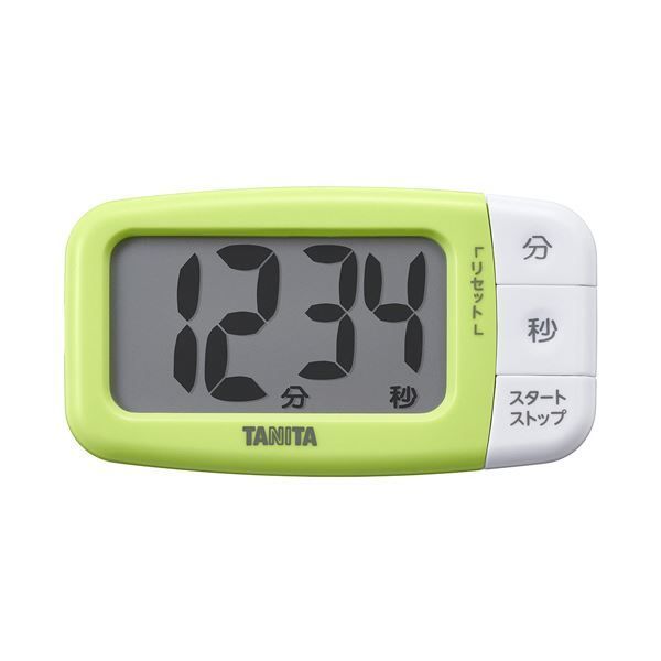 まとめ タニタ抗菌でか見えタイマー アボカドグリーン TD-430-GR 1個 ×3セット