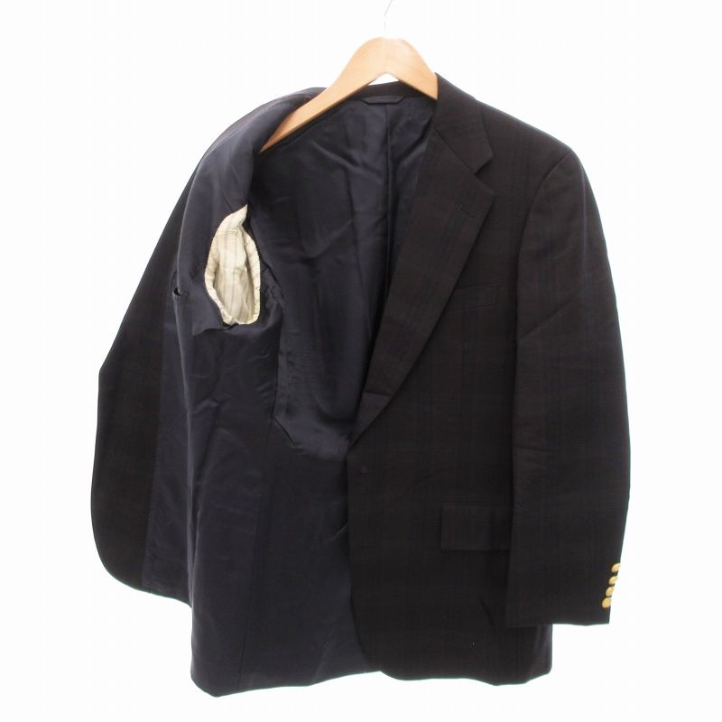 美品】 ダンヒル 紺ブレ 金ボタン シングル テーラードジャケット 3B dunhill エンブレム 総裏 ゴールドボタン ブレザー  ネイビー｜Yahoo!フリマ（旧PayPayフリマ）