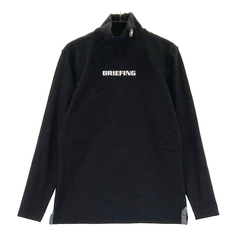サイズ：XS BRIEFING GOLF ブリーフィング ; 裏起毛ハイネック長袖Tシャツ  ブラック系 [240101392997]# ゴルフウェア レディース ストスト