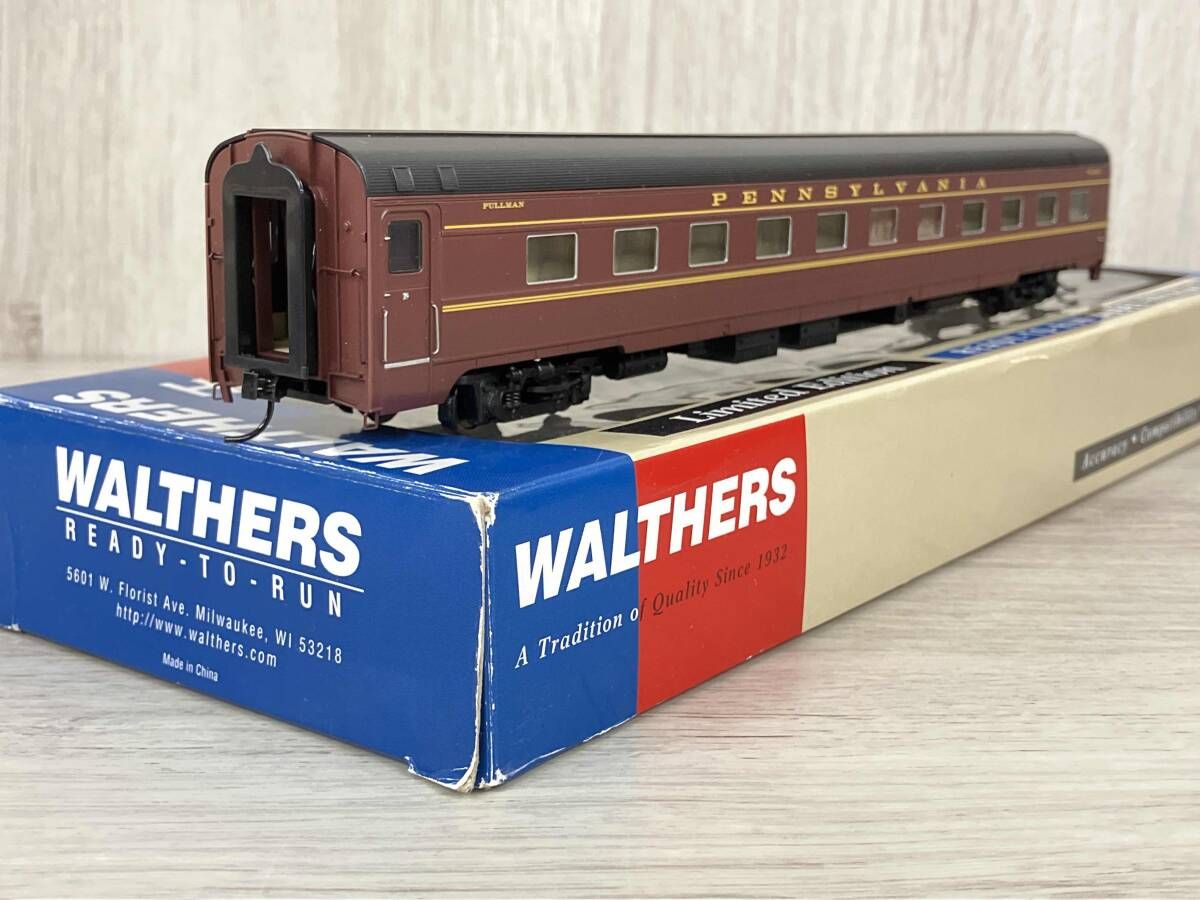 WALTHERS 932-9630 1953 ペンシルバニア鉄道 Budd 21-Roomette Sleeper HOゲージ