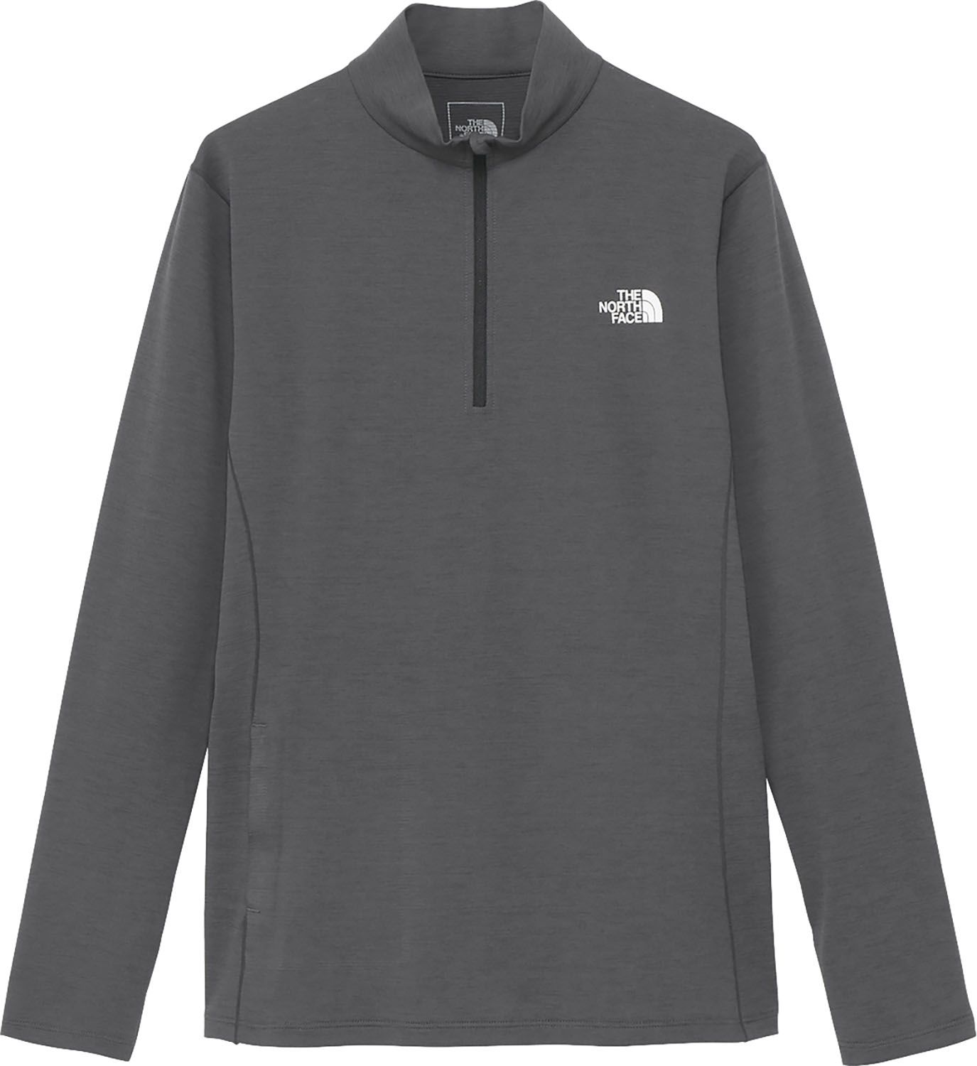 ザ ノース フェイス THE NORTH FACE アウトドア ロングスリーブフラッシュドライスリーディージップアップ レディース 長袖シャツ トップス 吸汗速乾 抗菌防臭 登山 キャンプ ハイキング UV 紫外線カット NTW62 ZC ミックスチャコール