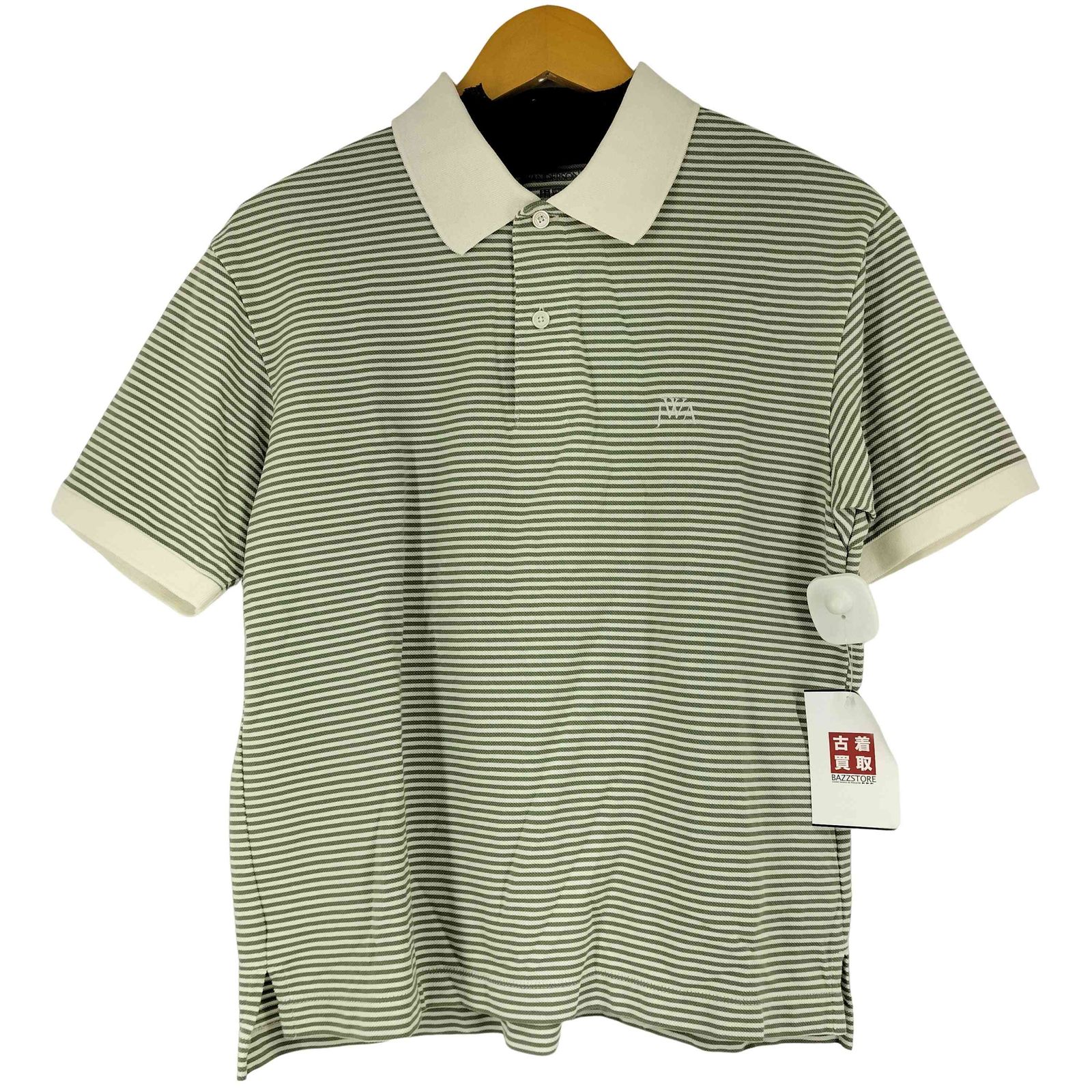 ユニクロ UNIQLO 半袖 ポロシャツ【匿名配送】ドライカコノ ユニクロ UNIQLO ドライカノコボーダーポロシャツ レディース S