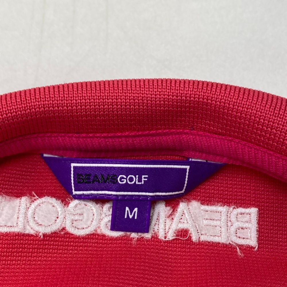 サイズ：M BEAMS GOLF ビームスゴルフ パープルレーベル リブ