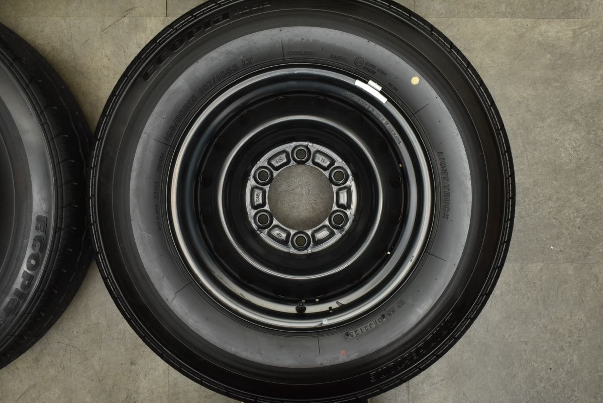 ハイエース 純正 ブリヂストン 195/80R15 ほぼ新車外し 4本セット ハイエース 純正 ブリヂストン 195/80R15 ほぼ新車外し 4本セット