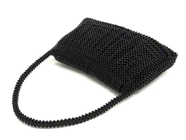 □極上□本物□新品同様□ 黒珊瑚 サンゴ パーティバッグ ワン