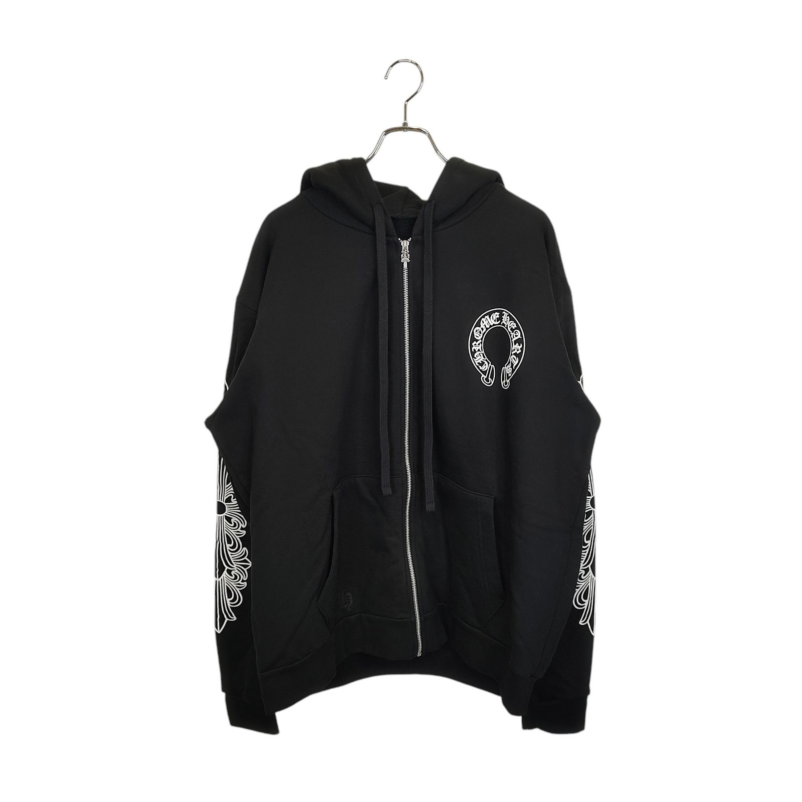 CHROME HEARTS FOTI ホースシュー クロス ZIP パーカー L 【公式通販】