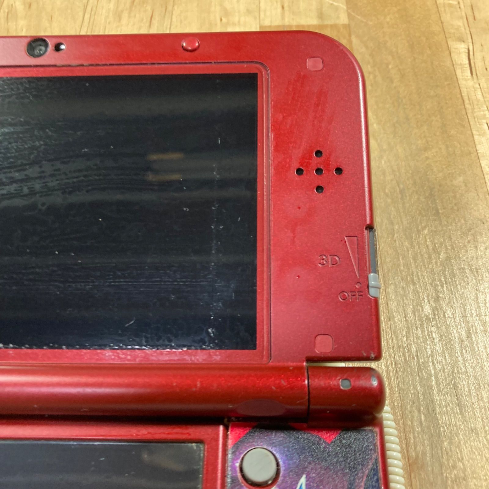 New 任天堂3DS LL レッド New 3DS LL メタリックレッド ジャンク Nintendo ニンテンドー New