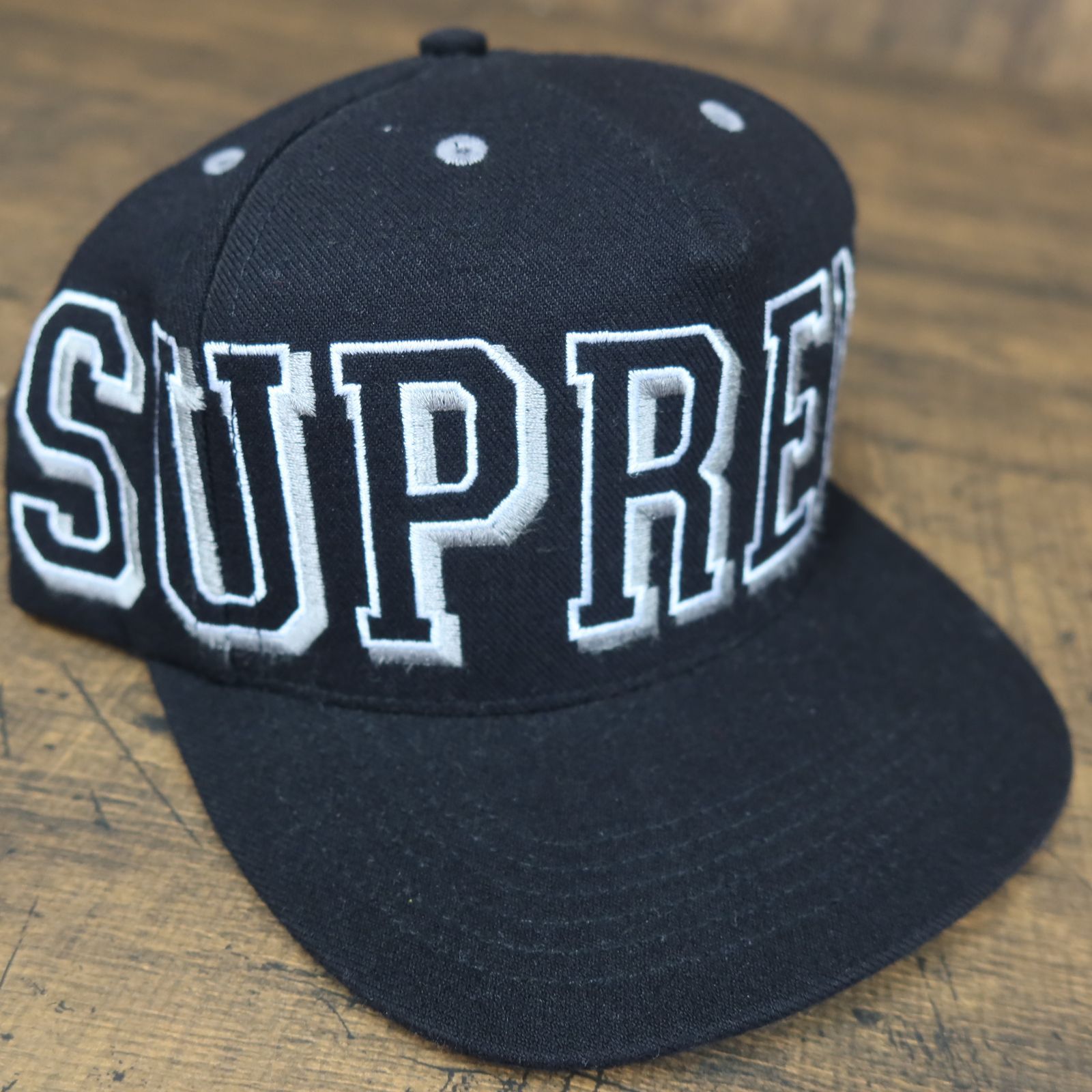 人気アイテム☆SUPREME × STARTER シュプリーム × スターター 5 Panel Cap 5パネルキャップ ブラック BIG