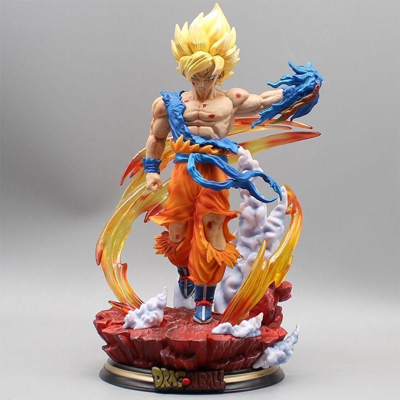 ドラゴンボール 孫悟空 超サイヤ人 フィギュア フリーザ