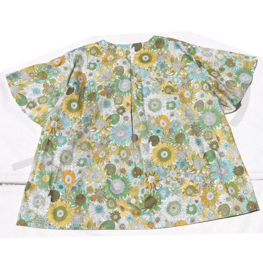 リバティ LIBERTY. 定価16,500円 リバティプリント ブラウス 半袖 日本 