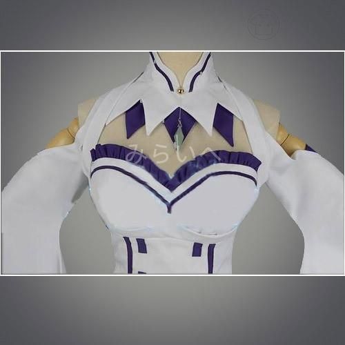 ヘアスタイル Re ゼロから始める異世界生活 エミリア風 コスプレ衣装 イベント 演出服 変装 二次会 COS Cosplay