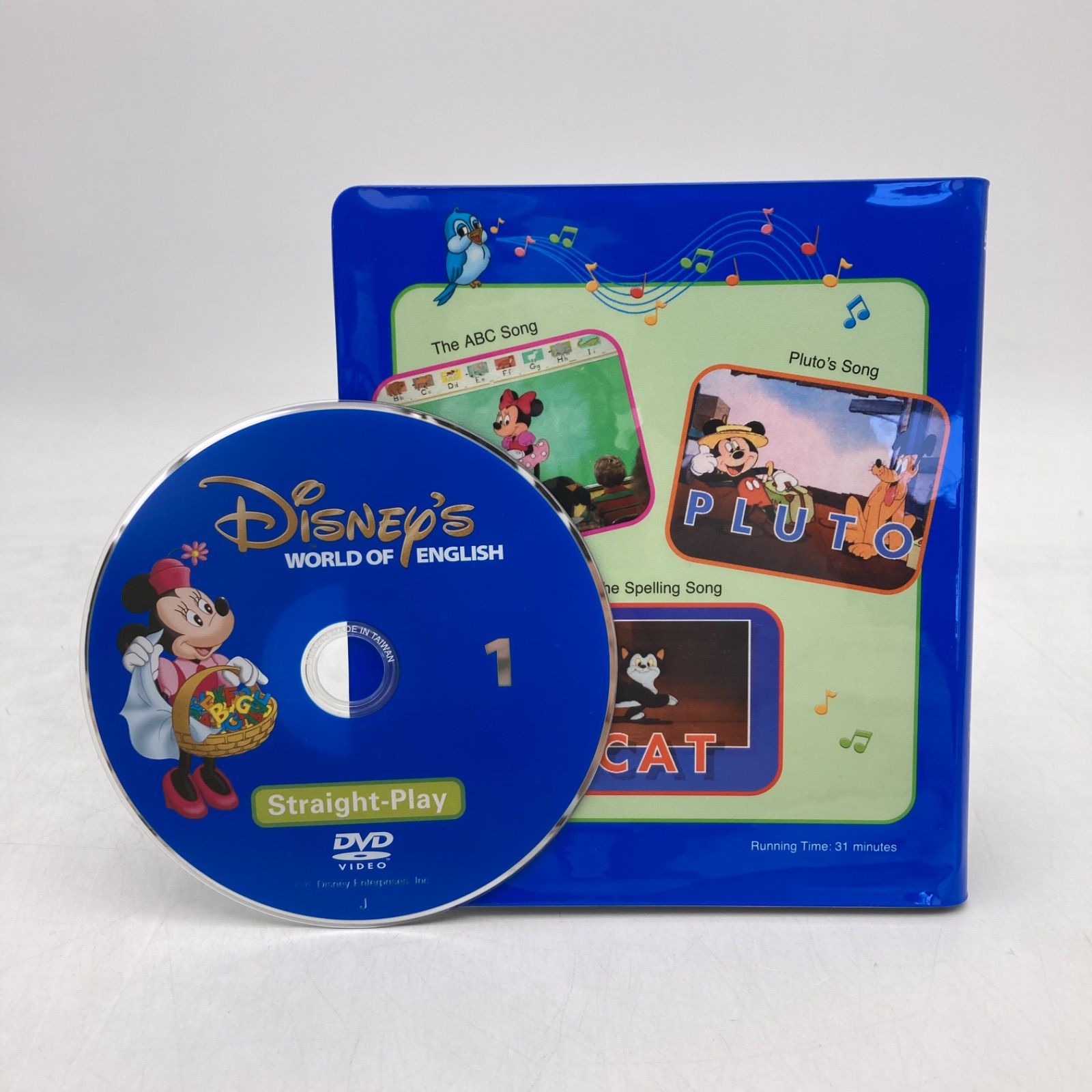 ストレートプレイ DVD　新子役　字幕あり　ディズニー英語システム　606205 ストレートプレイ DVD 新子役 字幕付 ディズニー英語システム 1001205