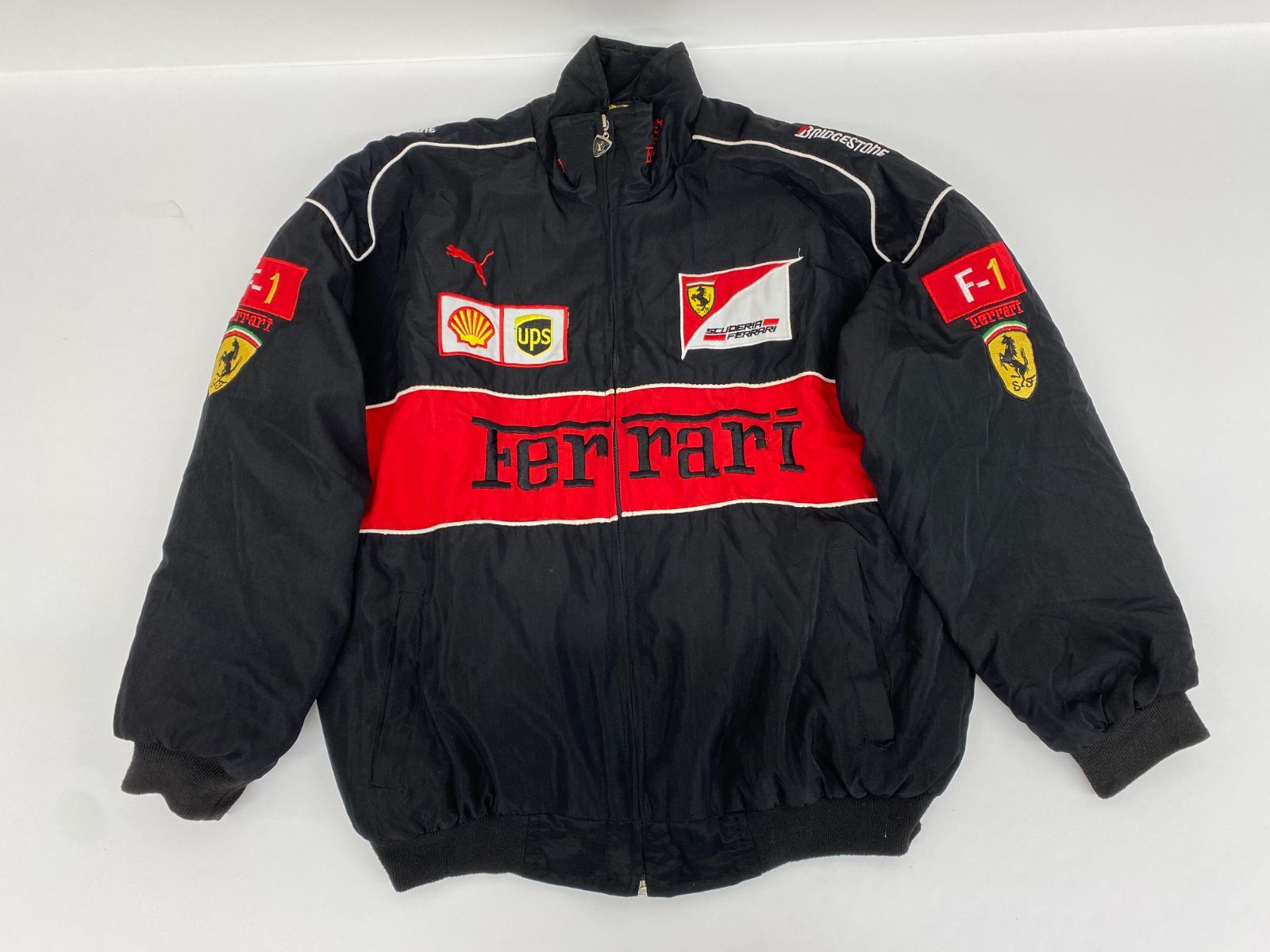 Ferrari 中綿 レーシングジャケット 【M128-20250809-08KS